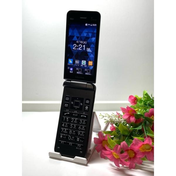 【使用感無し】au GRATINA 4G 本体 ブラック ysmobile-store_gratina-kyf31