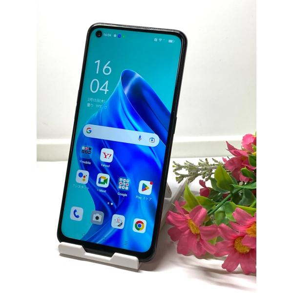 Reno 液晶美品 ワイモバイル版 SIMフリー OPPO Reno5 A [シルバー