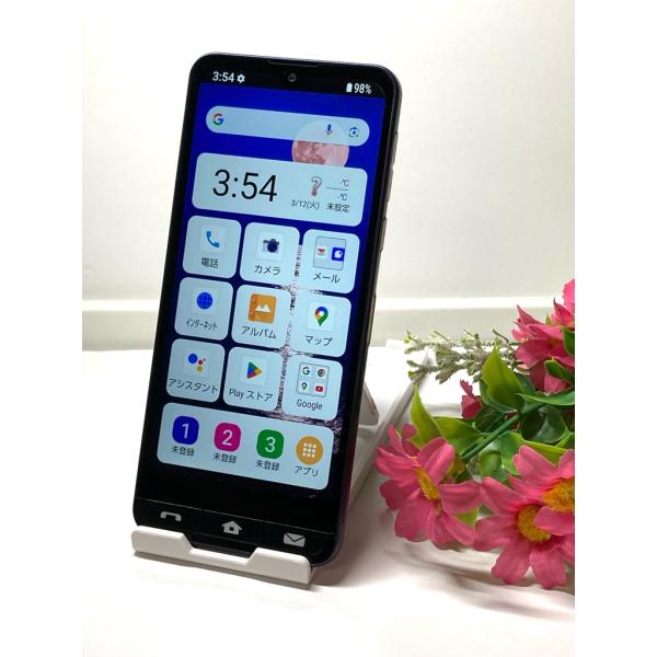 スマートフォン本体 BASIO active2 SHG12 BASIO 良品 active2 SHG12 ネイビー au SIMフリー 64GB バッテリー良好