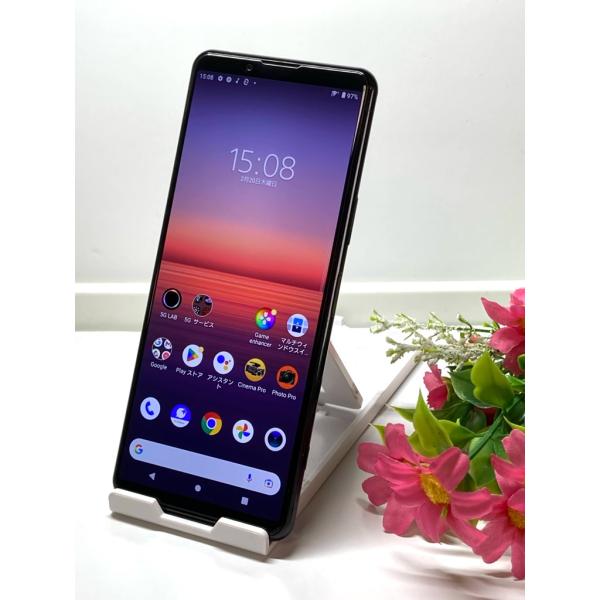 専用　 SONY Xperia A002SO 本体　ブラック Xperia 5 極美品 II A002SO [8GB/128GB] SoftBank版 ブラック