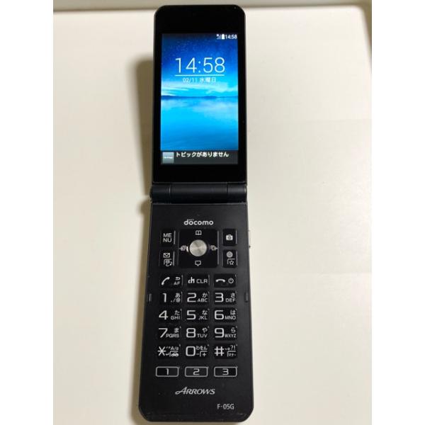 docomo 富士通 ARROWS ケータイ F-05G ガラケー【ブラック】 Amazon | 富士通 ARROWS ケータイ F-05G【ブラック】 | 携帯電話