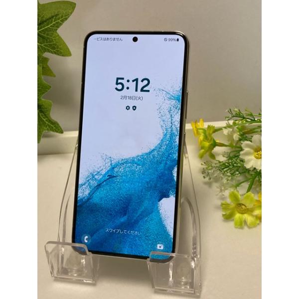 ✩美品‼️S21 ホワイト TORQUE 白ロム au SIMフリー SAMSUNG Galaxy S22 256GB