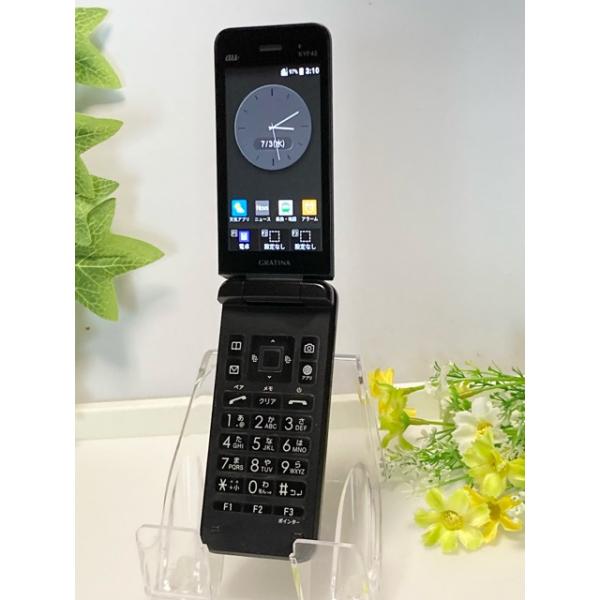 454 SIMフリー GRATINA KYF42 Black 京セラ Amazon | au GRATINA KYF42 SKA ブラック【SIMフリ−解除済