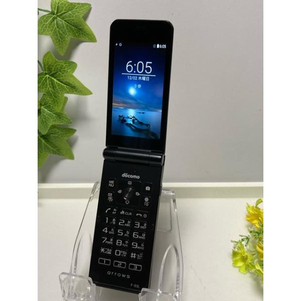 新品未使用品 docomo arrows F-03L ブラック 本体ガラホ arrows ドコモ SIMフリー ケータイ F-03L ブラック☆ 4G ガラホ
