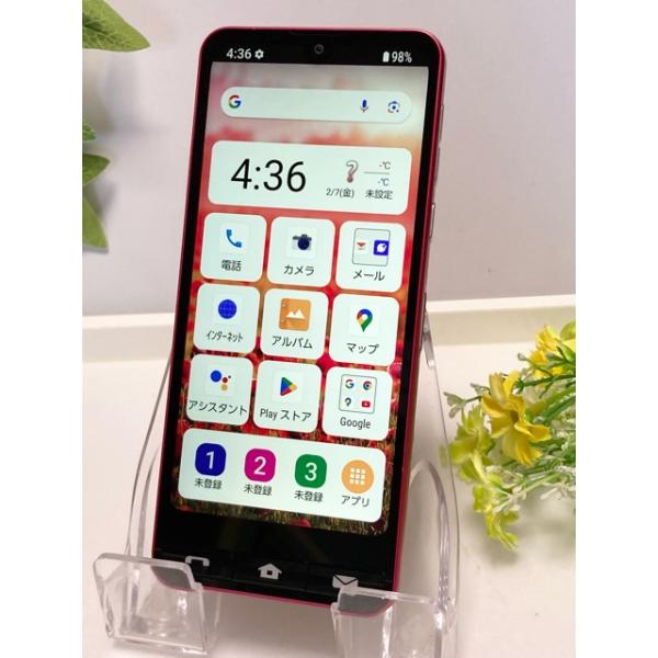 BASIO 液晶美品 active2 SHG12 [64GB] 電池良好品 au SIMフリー