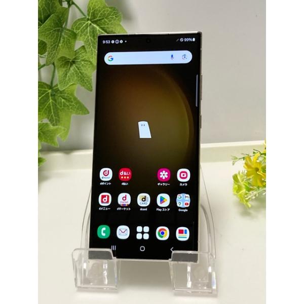 Galaxy S23 Ultra クリーム docomo SC-52D Galaxy S 新品同様 SIMフリー S23 Ultra SC-52D 256GB docomo
