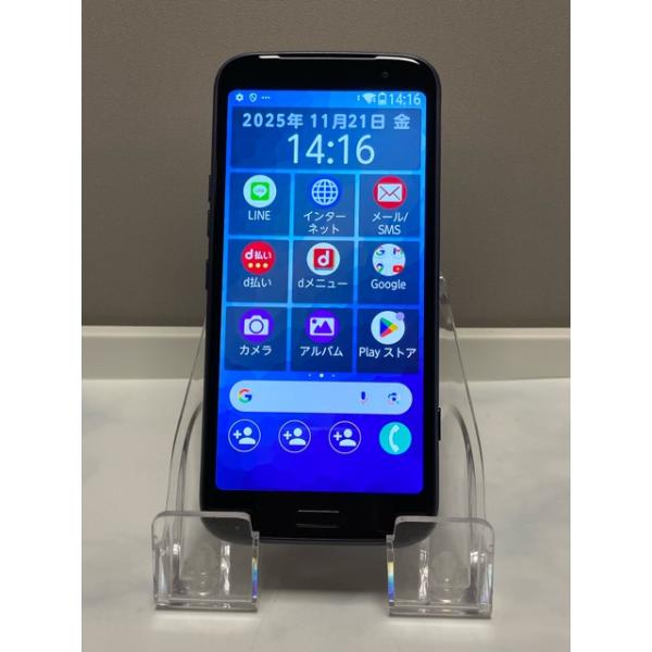 らくらくスマートフォン 使用少 【新品同様】らくらくスマートフォン F