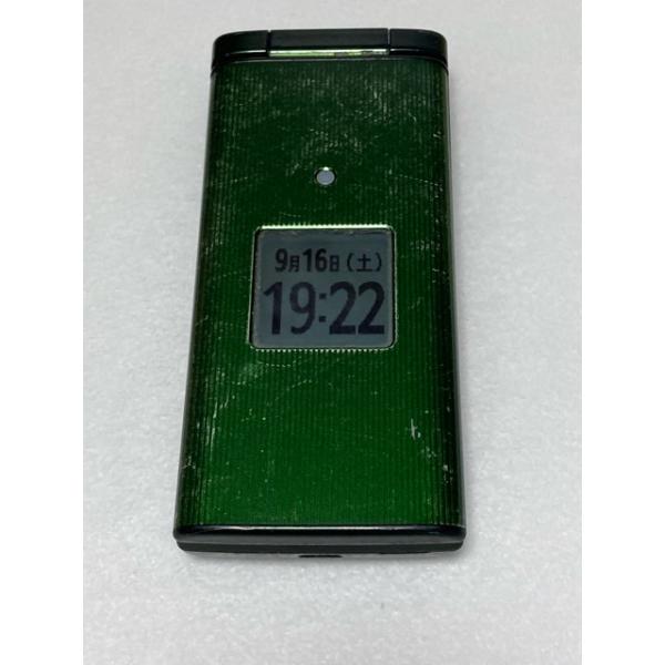 SIM���b�N�����ς݁� KYOCERA ���Z�� ���񂽂�P�[�^�C KYF36 �O���[���� �K���P�[ �K���z �g�ѓd�b ���聛 ���� A9919 ���i�摜2