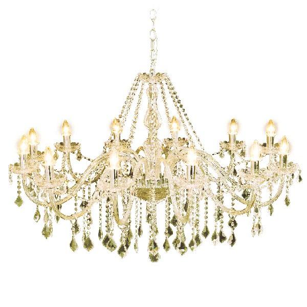 �K���X�V�����f���A Glass Chandelier ���M�� 0202-li-og-005-12g-gd