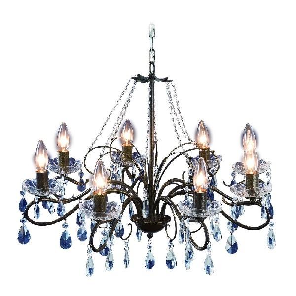 ubNJ[VfA Black Color Chandelier M 0202-li-op-002-8