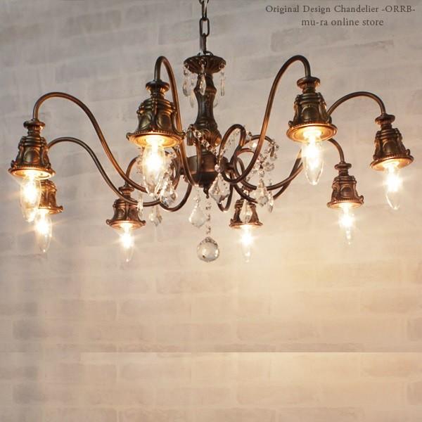 �_�E�����[�h�V�����f���A Downward Chandelier ���M�� 0202-li-ov-034-8