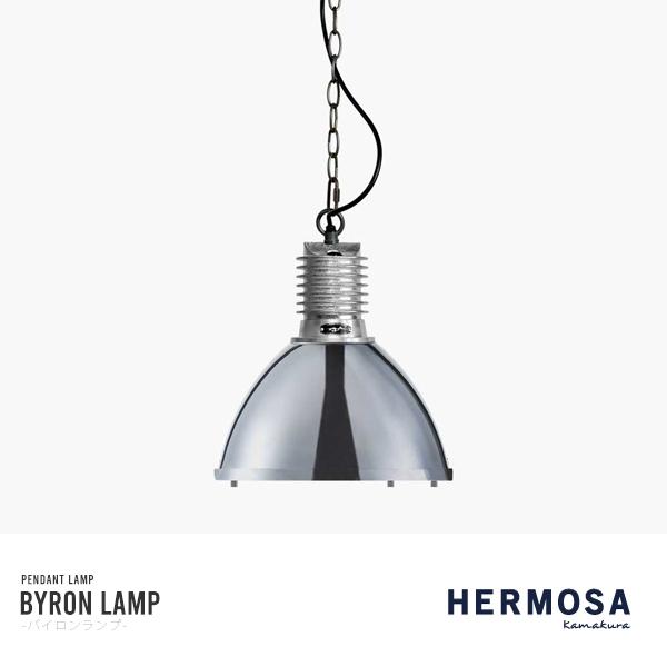 HERMOSA BYRONLAMP silver バイロンランプ 1灯 照明 ハモサ ペンダント 