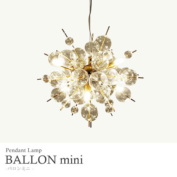 バブルシャンデリア BALLONmini 6灯 GOLD 照明 ペンダントライト