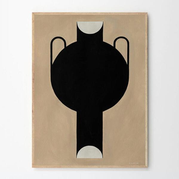 THE POSTER CLUB �U�E�|�X�^�[�N���u Silhouette Of A Vase 07 50��70 �k���A�[�g�|�X�^�[ �C���X�g ������� ���[���f�R ��������-OS