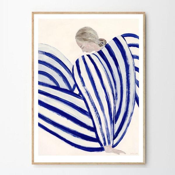 THE POSTER CLUB ザ・ポスタークラブ Blue Stripe At Concorde