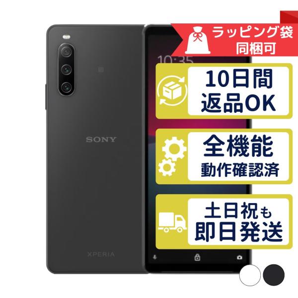 Xperia 10 IV mineo SONY SIMフリー 中古 Cランク 商品補償100日間