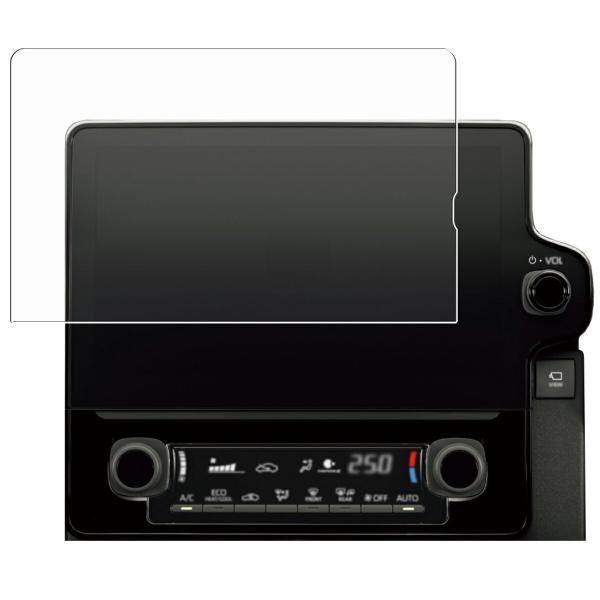新型 シエンタ 10系 ディスプレイオーディオ 用 10 防指紋光沢 液晶保護フィルム ポスト投函は送料無料