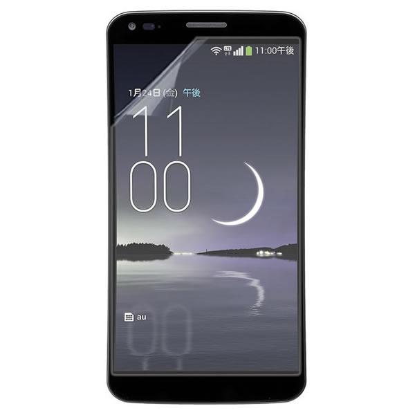 au G Flex LGL23 用 防指紋光沢バブルレス液晶保護フィルム ポスト投函送料無料
