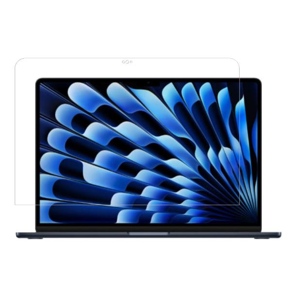 2枚セット MacBook Air 15.3インチ 2024 M3 / 2023 M2 用 N40 アンチグレア・ブルーライトカットタイプ 液晶保護フィルム ポスト投函は送料無料