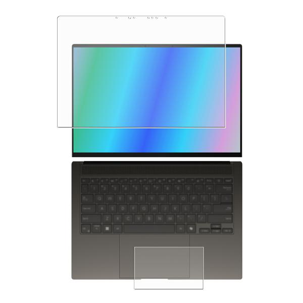 2枚組(画面+タッチパッド)] ASUS Zenbook S 14 UX5406 2024年
