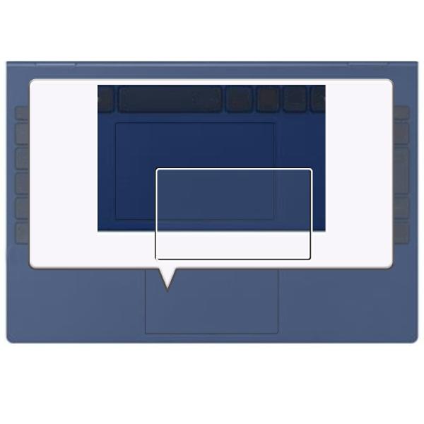 【特徴】・透明なクリアタイプの防指紋フィルムです。・タッチパッドをほこりやキズから守るハードコート仕様で、指紋がつきにくくまた指紋がついても拭き取りやすい保護フィルムです。・再剥離性に優れています。・気泡レス加工で、自然にエアが抜けタッチパ...