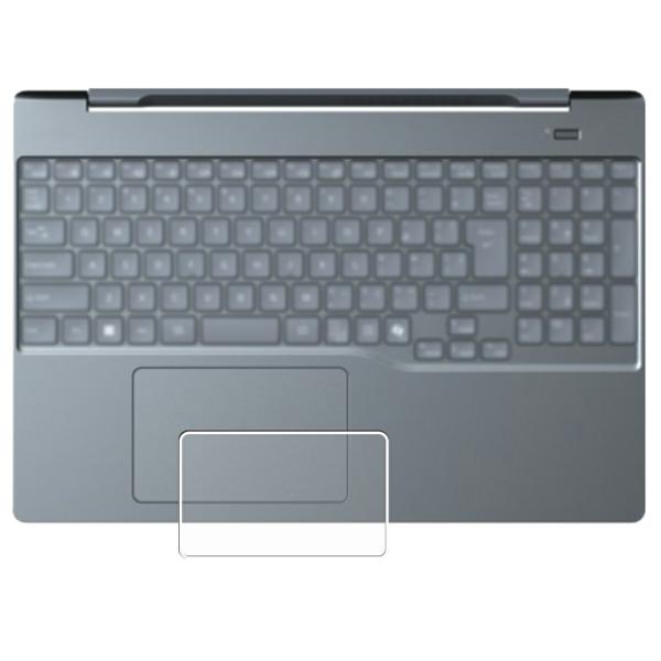 【特徴】・透明なクリアタイプの防指紋フィルムです。・タッチパッドをほこりやキズから守るハードコート仕様で、指紋がつきにくくまた指紋がついても拭き取りやすい保護フィルムです。・再剥離性に優れています。・気泡レス加工で、自然にエアが抜けタッチパ...