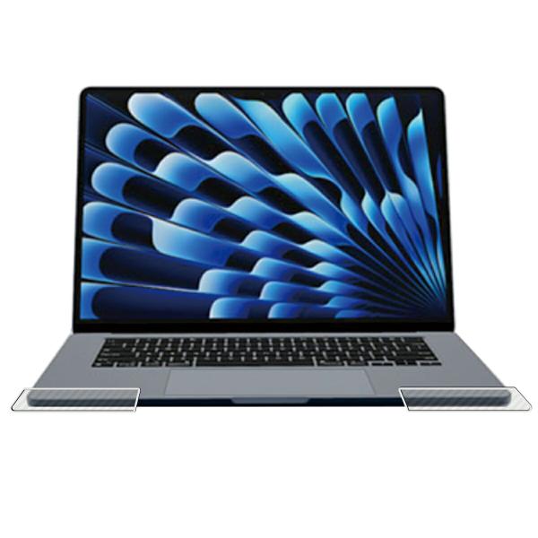 MacBook Air 15.3インチ 2024 M3 / 2023 M2 用 8 カーボン調 パームレスト保護フィルム ポスト投函は送料無料
