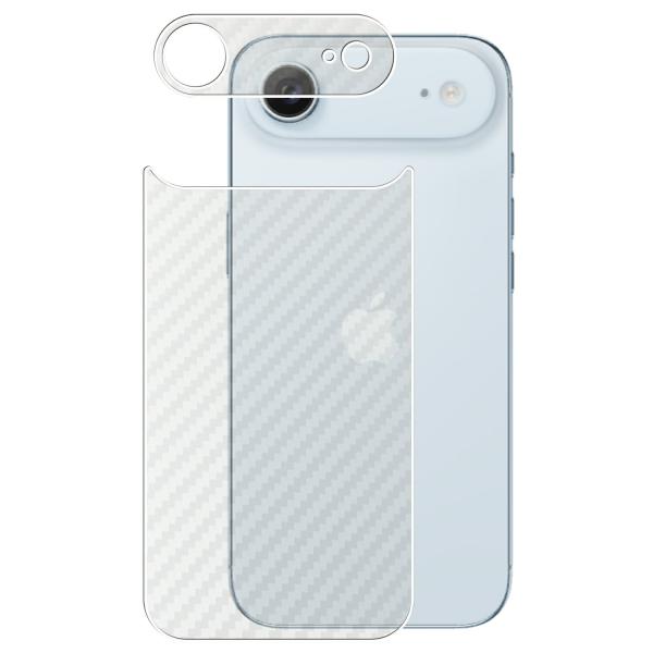iPhone Air 用 カーボン調 背面保護フィルム ポスト投函は送料無料