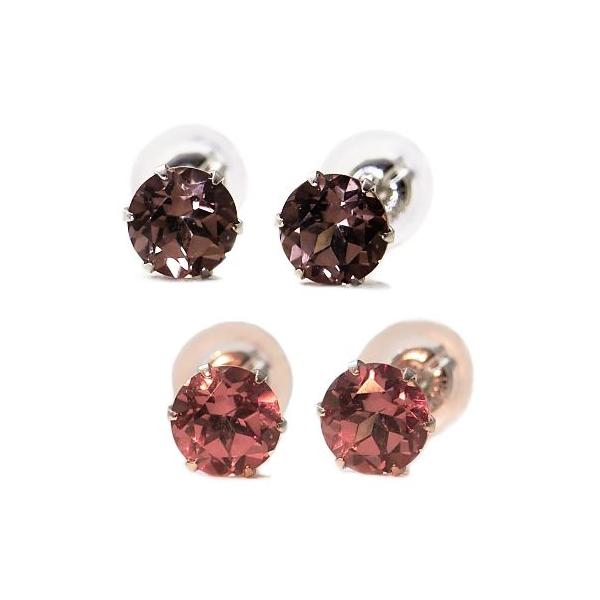 天然石　ガーネット　ピアス　ＰＴ900　プラチナ プラチナピアス プラチナ ピアス ガーネット Pt900 チェンジカラー