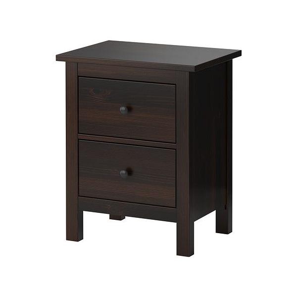 Ikea イケア ベットルーム サイドテーブル Hemnes ヘムネス チェスト 引き出し 2 ブラックブラウン 302 426 Buyee Servicio De Proxy Japones Buyee Compra En Japon