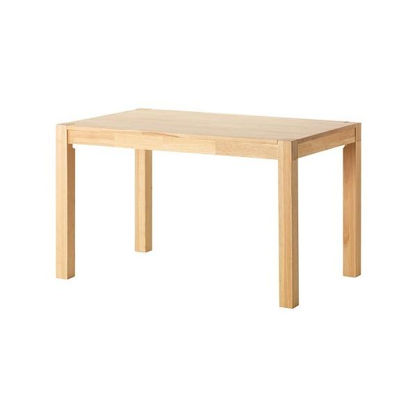 ダイニングテーブル テーブル 木製 机 食卓テーブル 木製テーブル ウッドテーブル 4人用 四人掛け 四人用 IKEA イケア NORDBY ゴムノキ