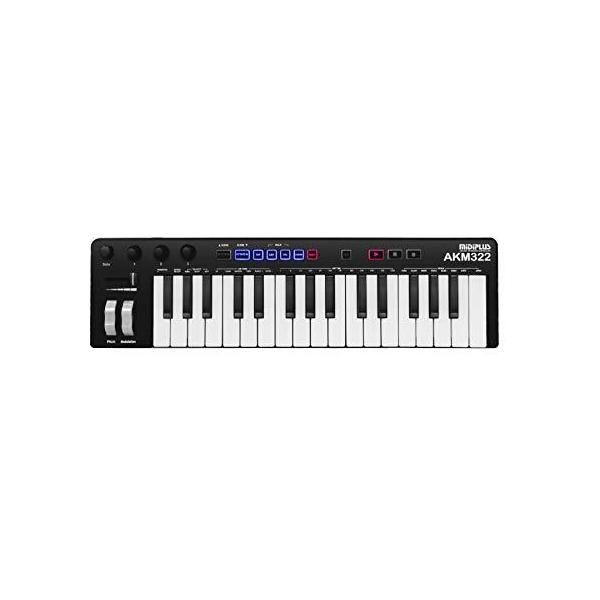 ボタニカルキャンドル バラ かすみ草 MIDIPLUS AKM322 USB MIDI