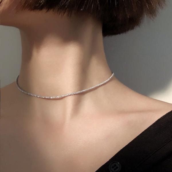 レディースネックレス シルバー925 チェーンネックレス ネックレス レディース シンプル 母の日 ギフト プレゼント ゴールド 上品 華やか 華奢 チェーン
