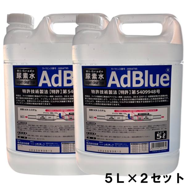 サンテック ☆数量限定☆アドブルー（AdBlue） ハイグレード 尿素水 5L