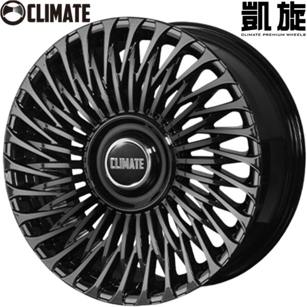 CLIMATE アルミホイール 4本セット 平座仕様 mocbell_cm-gai2190-sb2