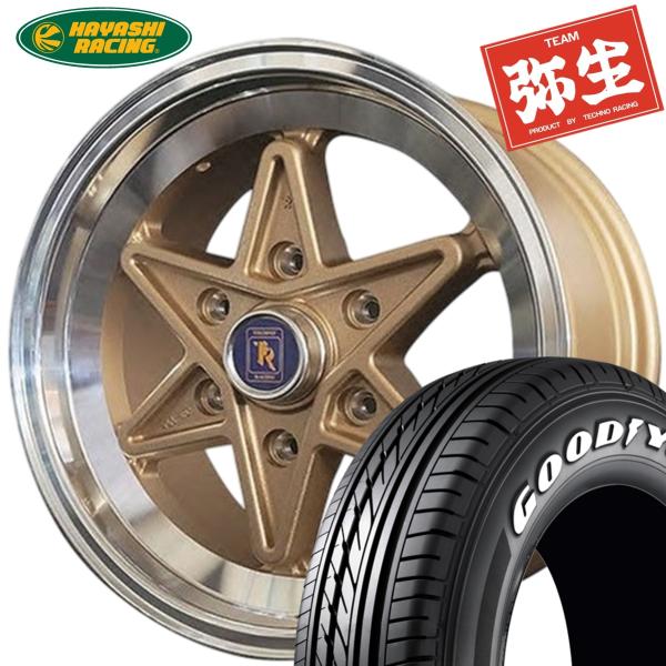 ★数量限定★HAYASHI RACING【ハヤシレーシング】STH 16ｘ7.0 ＋35 6H/139.7 ブラックポリッシュ（BK/P) ｘ４ 本　※NASCAR PLUS ナスカープラス 215/65R16 グッドイヤー（GOODYEAR） ハイエース ハヤシストリート タイプSTH 16x7 +35 6-139.7 ブラック/ポリッシュ ナスカープラス  215/65R16 200系 : CLEAVE ONLINE SHOP - 通販 - Yahoo!ショッピング