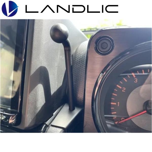 LAND-JIMIN-001 LANDLIC（ランドリック）スマートフォンホルダーラック ジムニー（JB64）/ジムニー シエラ（JB74）/ジムニー ノマド（JC74）