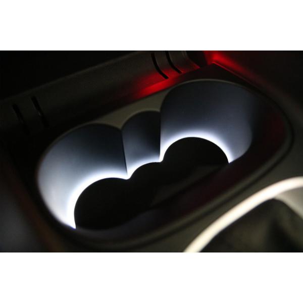 COAPLUS【コアプラス】SC-DHI01A1　ドリンクホルダー LED イルミネーション Audi/アウディ A1/S1(8X) 専用　※ホワイト(WH)