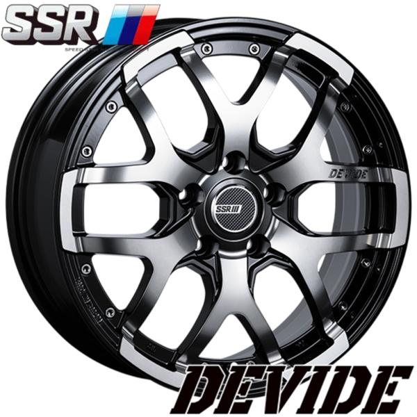 SSR 【数量限定】SSR DEVIDE ZS【ディバイド ゼットエス】17x8.0 ＋20