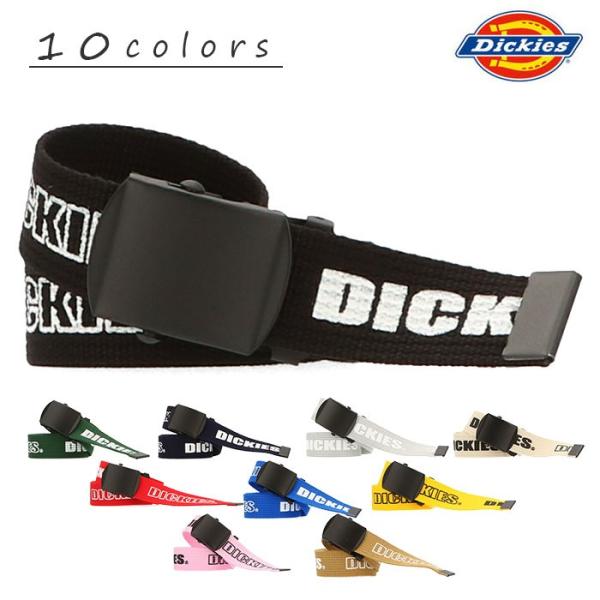 ディッキーズ 通販ディッキーズ ベルト Dickies ガチャベルト メンズ レディース カジュアル おしゃれ GIベルト 布ベルト ロングサイズ ロング ロゴ プリントロ