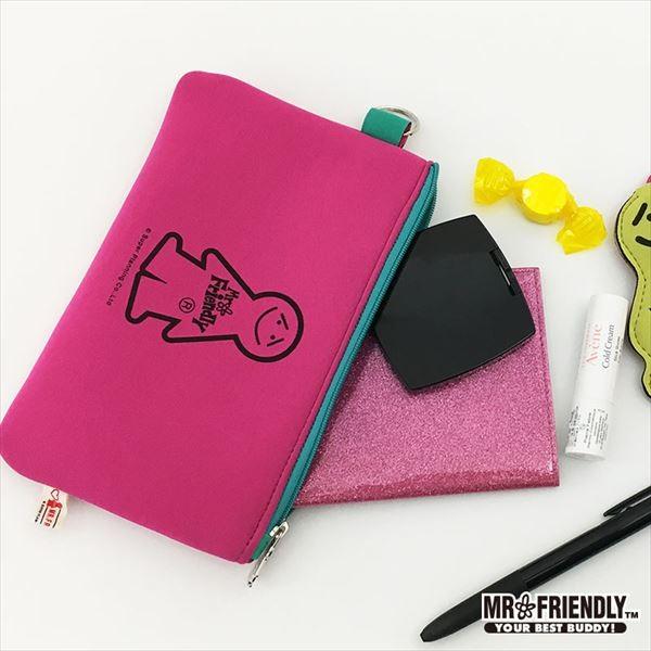 ミスターフレンドリー Mr Friendly ポーチ 通販 ミスターフレンドリーカフェ 文房具 小物 化粧 かわいい おしゃれ ダイバー素材 ポーチ 小物入れ 筆箱 Mrf8627 Backyard Family インテリアタウン 通販 Yahoo ショッピング