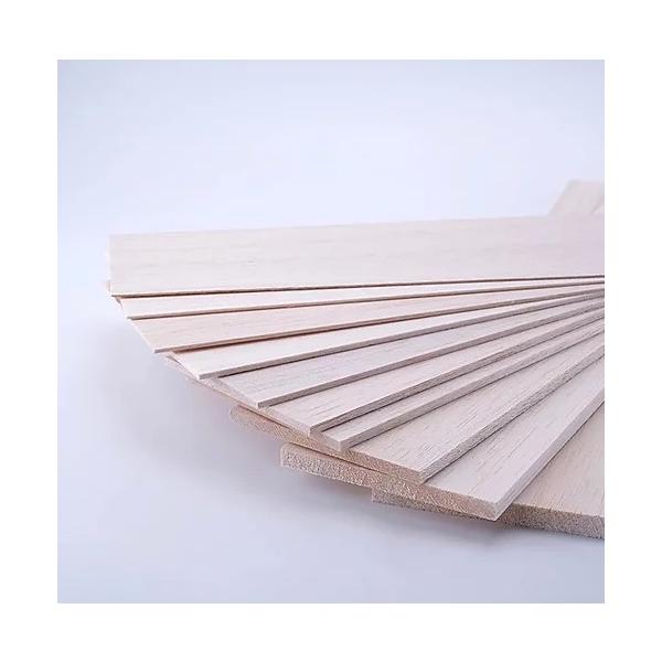 バルサ 厚さ1mm 100x300mm 5枚入り バルサ板 模型 工作
