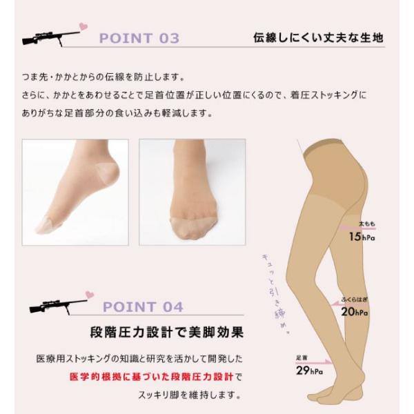 着圧ストッキング ブラック ベージュ 着圧 弾性ストッキング 強圧 医療用 むくみ 140デニール サポートパンティーストッキング メール便対応可能 Buyee Buyee Japanese Proxy Service Buy From Japan Bot Online