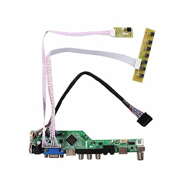 VSDISPLAY HDMI VGA AV USB LCDコントローラ基板 T.V56.03 対応