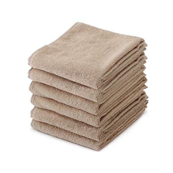 ※併売のため、在庫切れの際はご了承ください。発送委託により倉庫業者がお届けする場合がございます※【仕様】■数量：6枚 ■サイズ：34cm×86cm ■素材：綿100％ ■重量：1枚あたり約80g ■カラー：ベージュ、サンド、ピーチ、ローズ、...