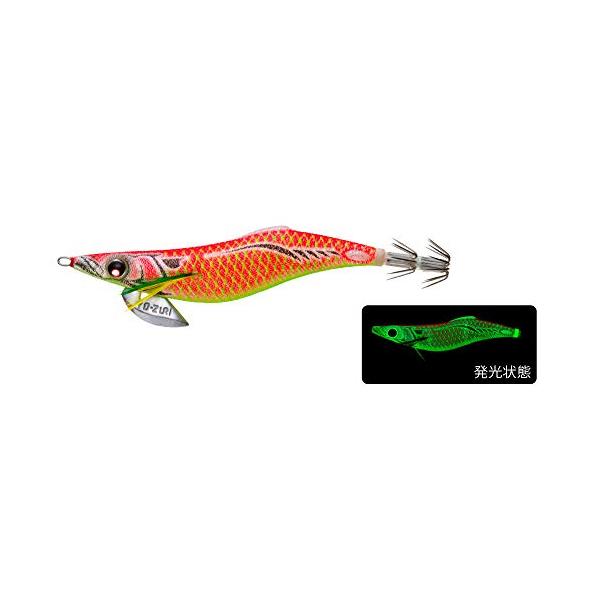 ※併売のため、在庫切れの際はご了承ください。発送委託により倉庫業者がお届けする場合がございます※サイズ:2.5号重量:10g沈下速度:5.2秒/m2ヶ所の「安定フィン」が、イカの嫌う「上下左右のブレ」を制御し、躊躇なく抱かせる!!日本刀をイ...