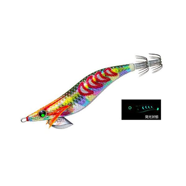 ※併売のため、在庫切れの際はご了承ください。発送委託により倉庫業者がお届けする場合がございます※サイズ:2.5号重量:10.5g沈下速度:5.0秒/mダブルグローボディ:夜光(波長:520nm)の発光力と、ブルー夜光(波長:488nm)の視...