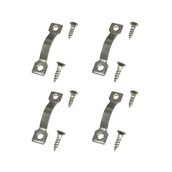 他サイト： 福井金属工芸 額縁を壁に掛ける際に使う金具 ステンレス板吊 小 F-0186 2パックの商品画像