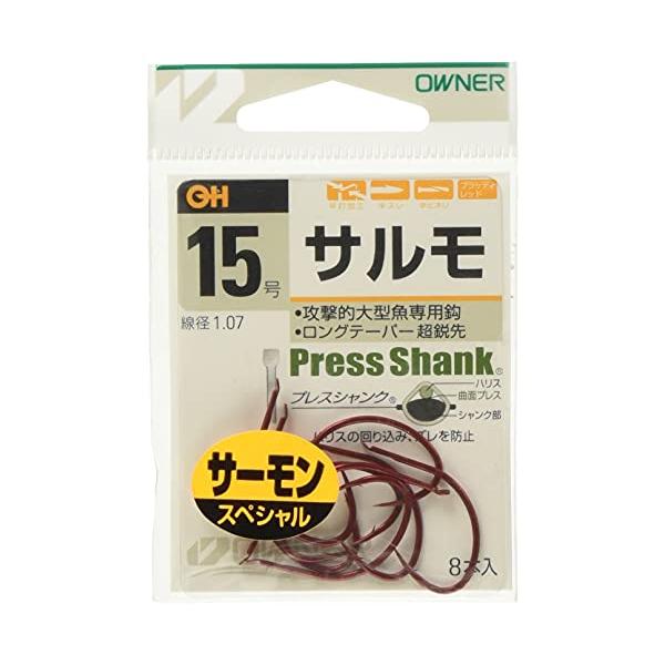 ※併売のため、在庫切れの際はご了承ください。発送委託により倉庫業者がお届けする場合がございます※形態：バラ号数：15号魚種：アマゴ ヤマメ イワナ/マス(トラウト)/サーモン