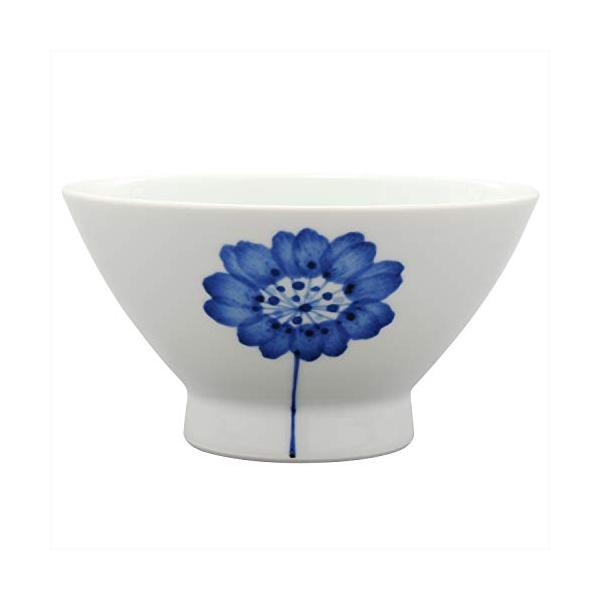 波佐見焼 和山窯 flowers くらわんか碗 茶碗 一輪花柄 385711 : mochi